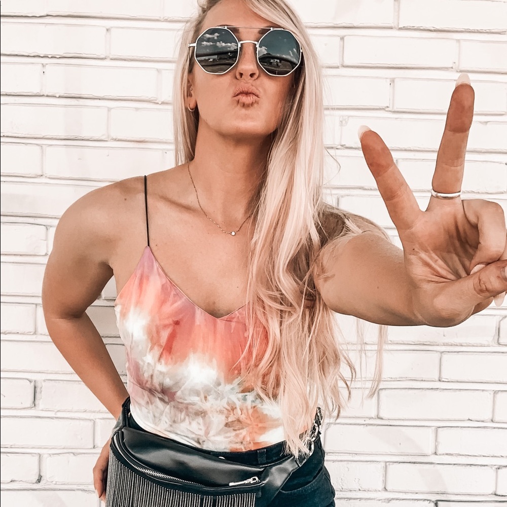 High Vibe Tie Dye Bodysuit